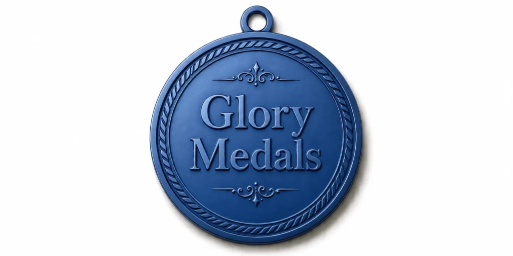 Color Sprayed Medals